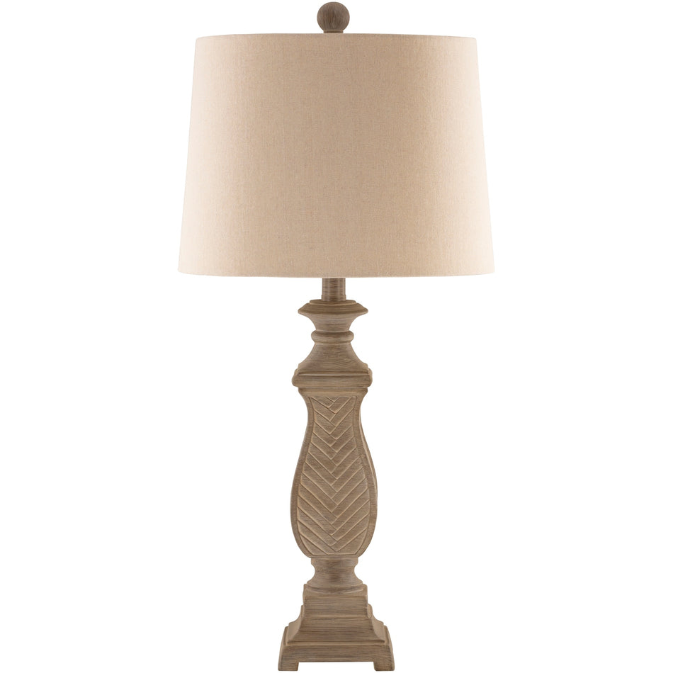 Drue Textured Traditional Table Lamp - 28"H x 14"W x 14"D