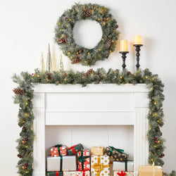 Christmas Garlands, Wreaths, and Florals