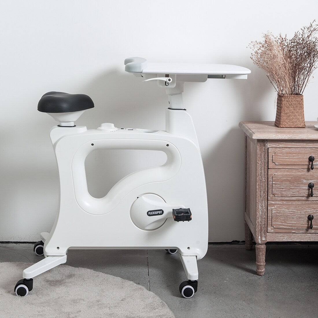 ACTIVESIT Home Office Exercise Chair All-in-One Desk Bike Workstation ...