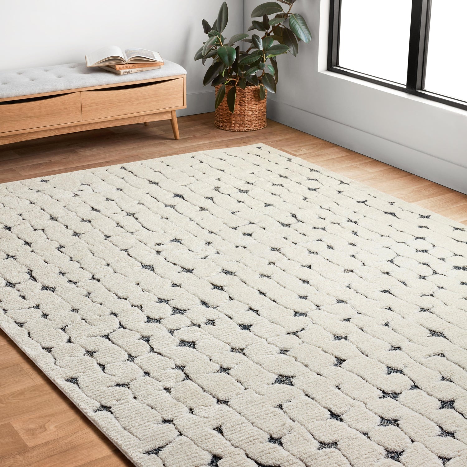 Alexander Home Vail Mid-century Modern Geometric Area Rug