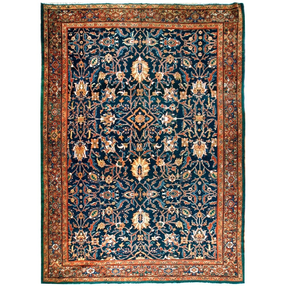 Antique Mahal Rug, Circa 1910 - 10' x 13'10'' – Overstock
