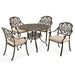 Capri 5 Piece Outdoor Dining Set by homestyles