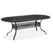 Homestyles Capri Charcoal Outdoor Dining Table, Oval