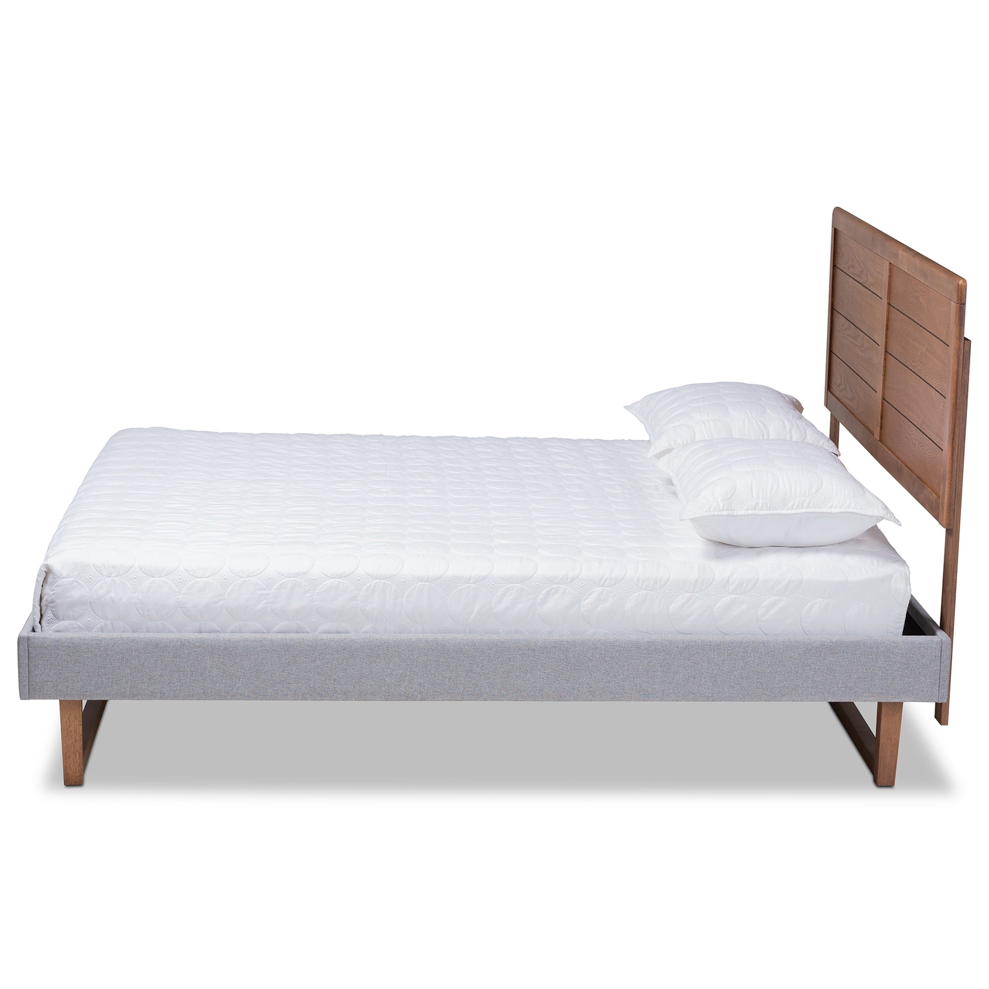 Carson Carrington Isaksmala Brown Wood Platform Bed – Overstock