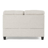 Findon Contemporary 4-seater Fabric Sectional by Christopher Knight Home