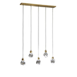 Galway Crystal Rock LED Pendant / Chandelier by iNSPIRE Q Bold