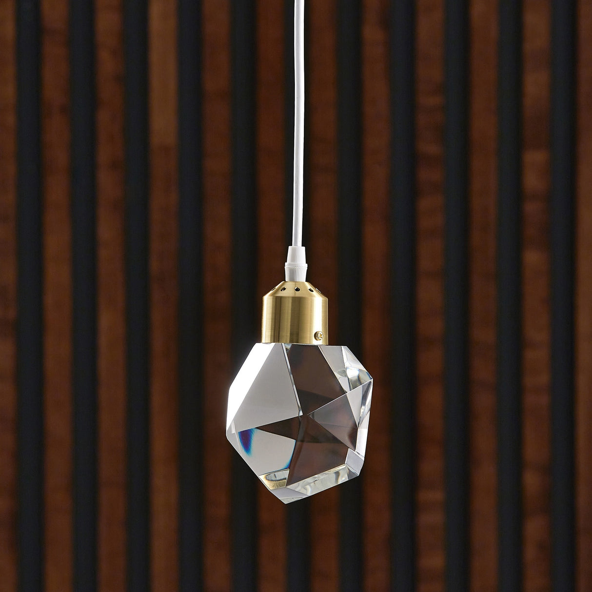 Galway Crystal Rock LED Pendant / Chandelier by iNSPIRE Q Bold
