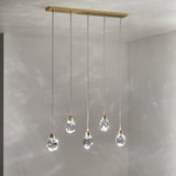 Galway Crystal Rock LED Pendant / Chandelier by iNSPIRE Q Bold