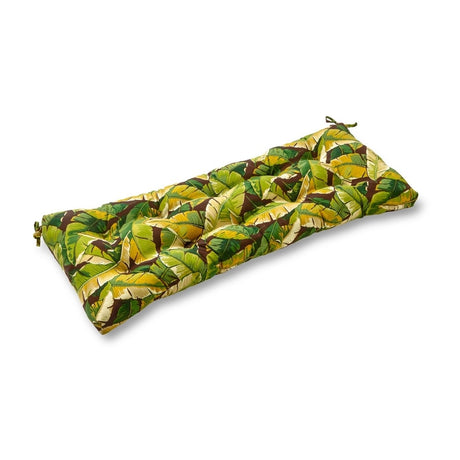 44-inch Outdoor Palm Leaves Swing/ Bench Cushion