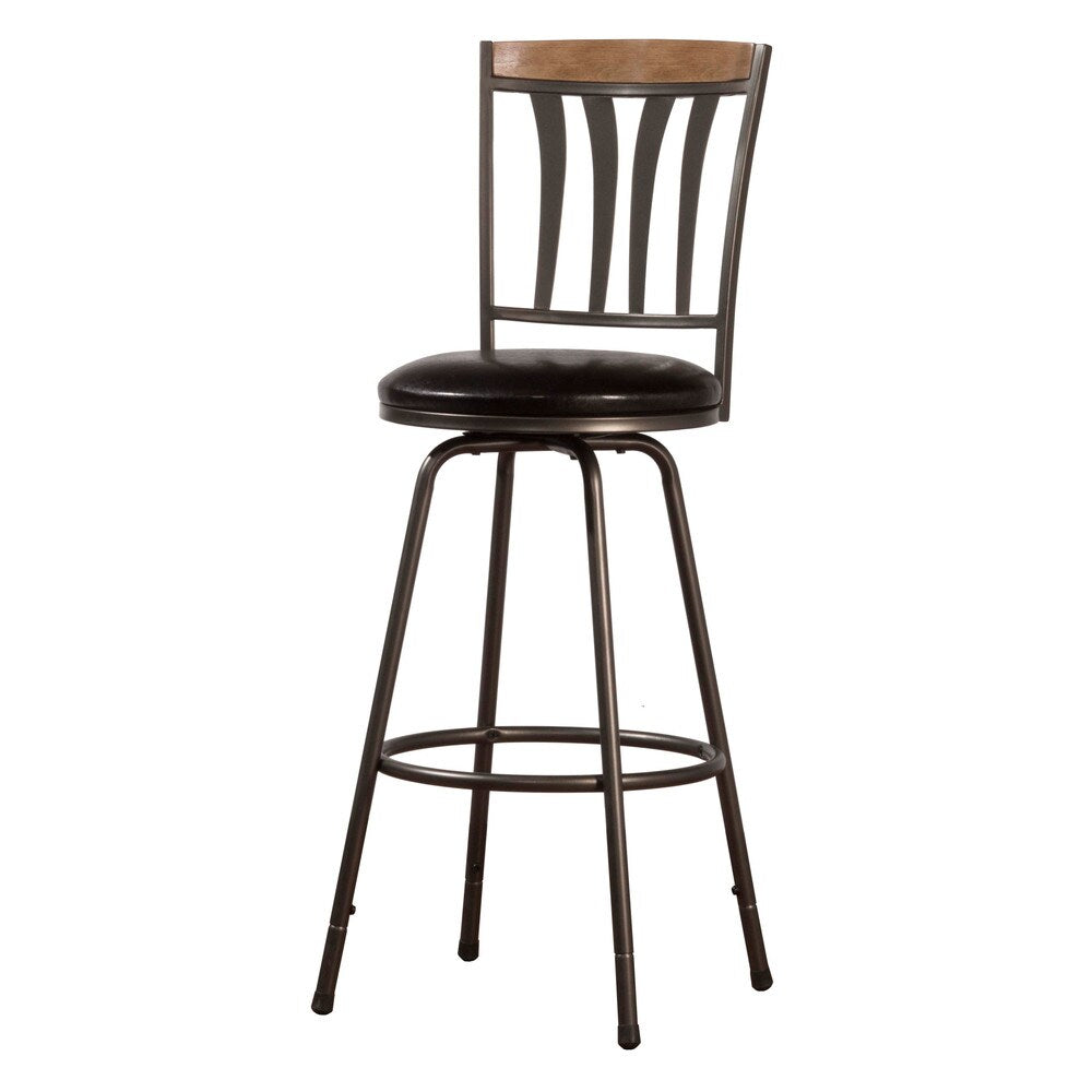 Nested Metal Stools Hillsdale Furniture Darlington Adjustable Swivel Counter/Bar Stool wit ...