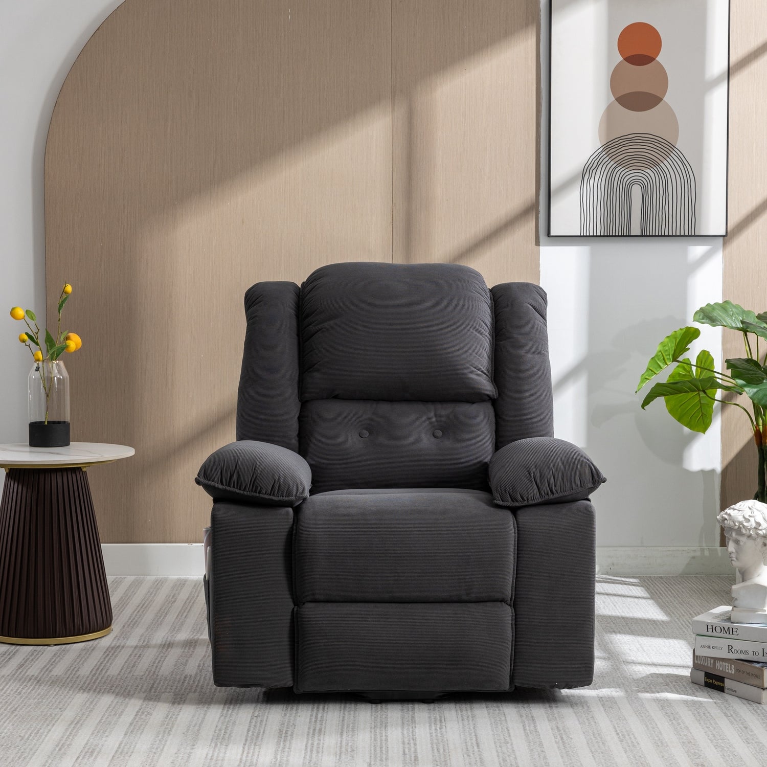 Home Theater Seating Manual Reclining Chair – Overstock