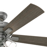 Hunter 52" Crestfield Ceiling Fan with LED Light Kit and Handheld Remote - Casual, Farmhouse, Transitional, Rustic