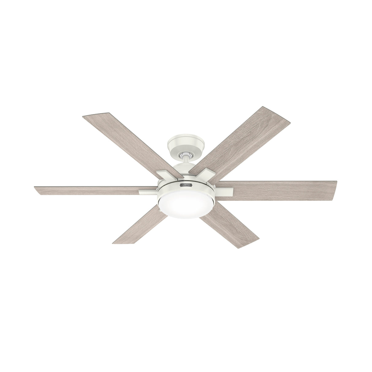 Hunter 52" Georgetown Windmill Ceiling Fan w/LED Light, Remote & Easy 1-2-3 Installation!