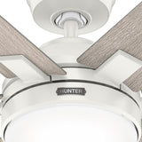 Hunter 52" Georgetown Windmill Ceiling Fan w/LED Light, Remote & Easy 1-2-3 Installation!