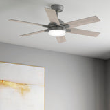 Hunter 52" Georgetown Windmill Ceiling Fan w/LED Light, Remote & Easy 1-2-3 Installation!