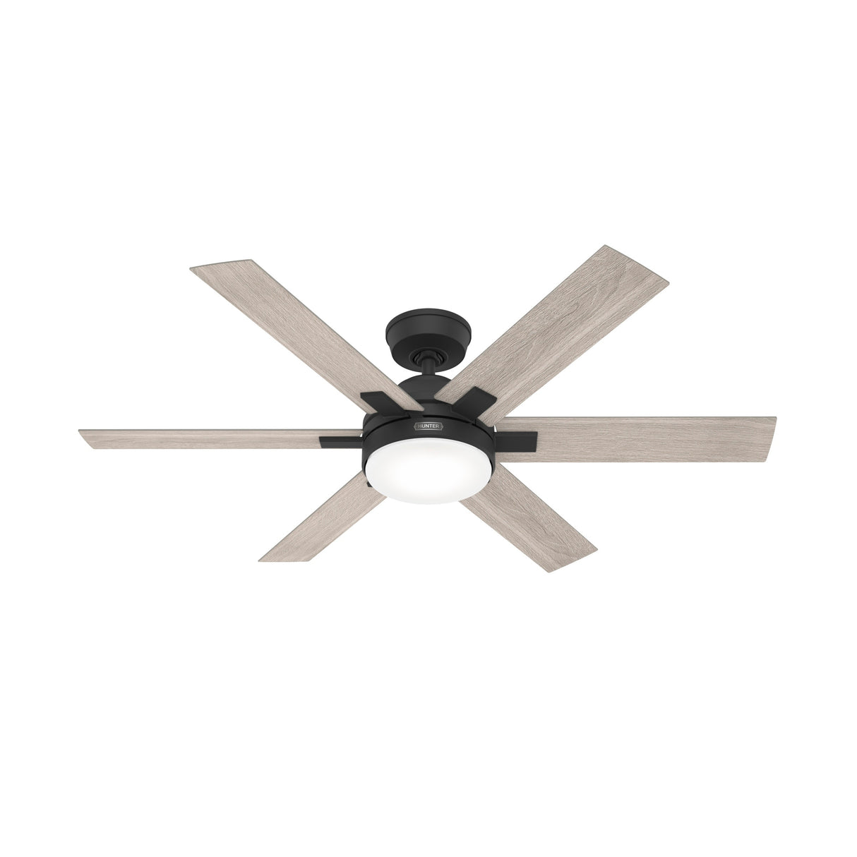 Hunter 52" Georgetown Windmill Ceiling Fan w/LED Light, Remote & Easy 1-2-3 Installation!