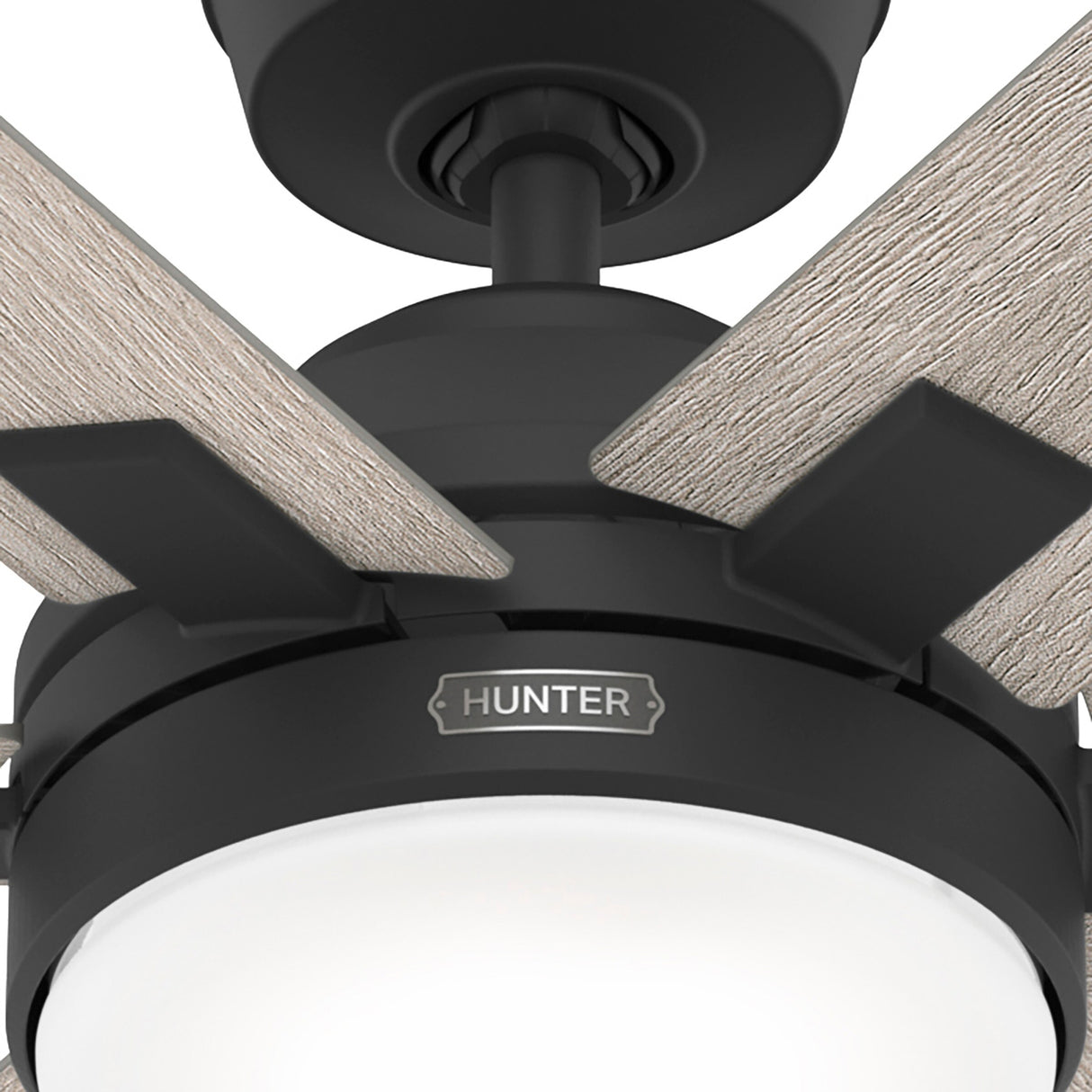 Hunter 52" Georgetown Windmill Ceiling Fan w/LED Light, Remote & Easy 1-2-3 Installation!