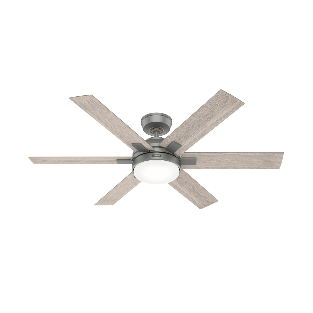 Hunter 52" Georgetown Windmill Ceiling Fan w/LED Light, Remote & Easy 1-2-3 Installation!