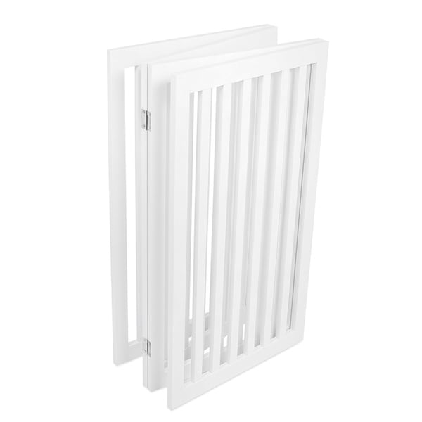 Best Traditional Pet Gate 4 Panel 36 Inch Tall Fence