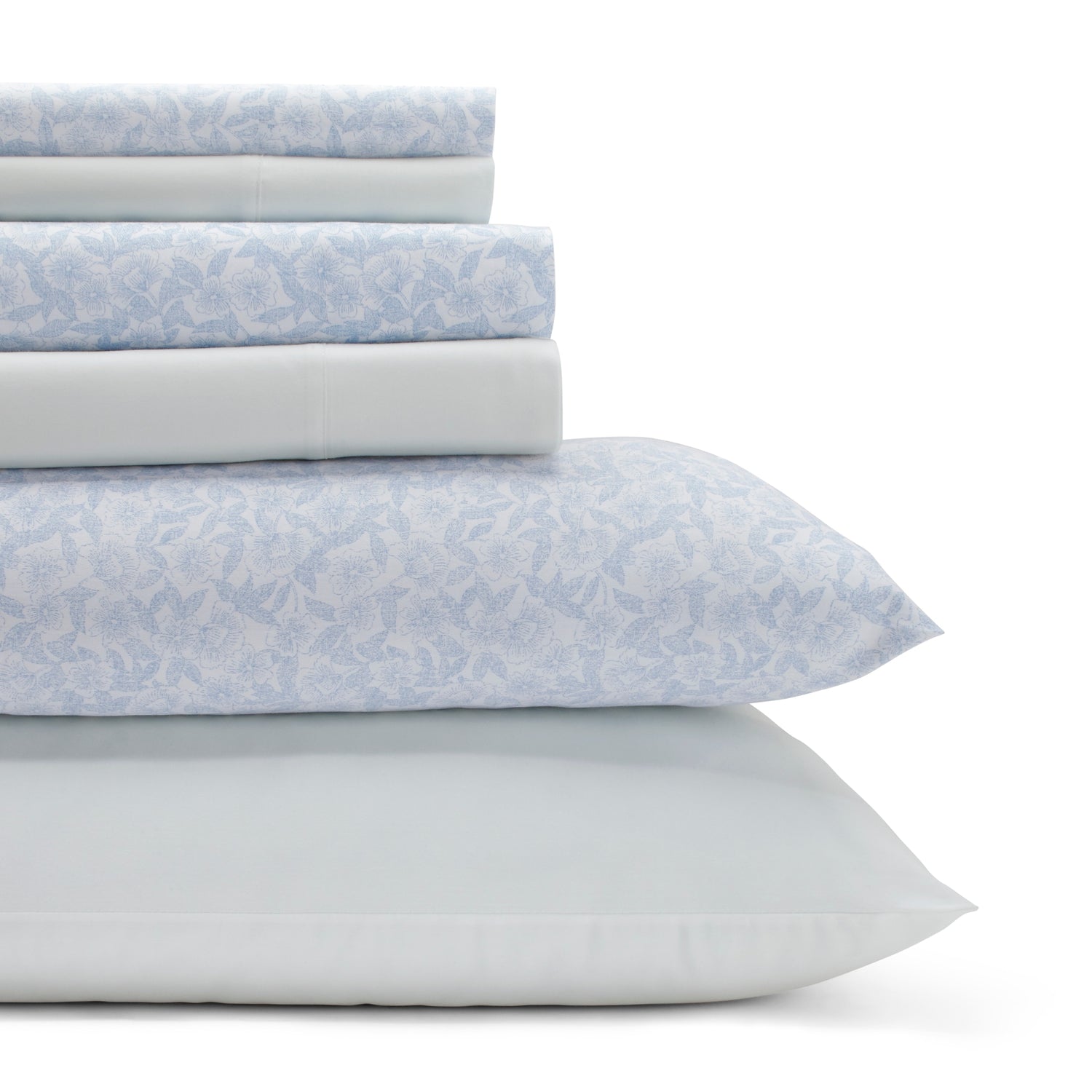 Laura Ashley Mix and Match- Cotton Percale Sheet Sets – Overstock