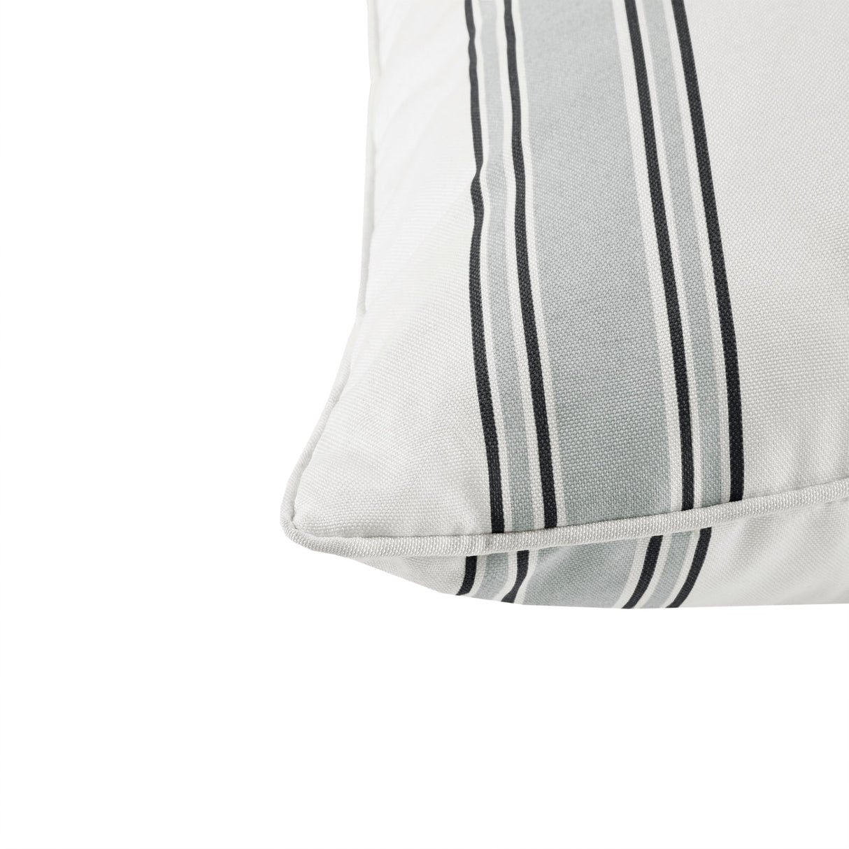 Madison Park Bolinas Printed Stripe 3M Scotchgard Outdoor Square Pillow - 20x20"