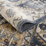 Madison Park Mila Tiled Border Area Rug