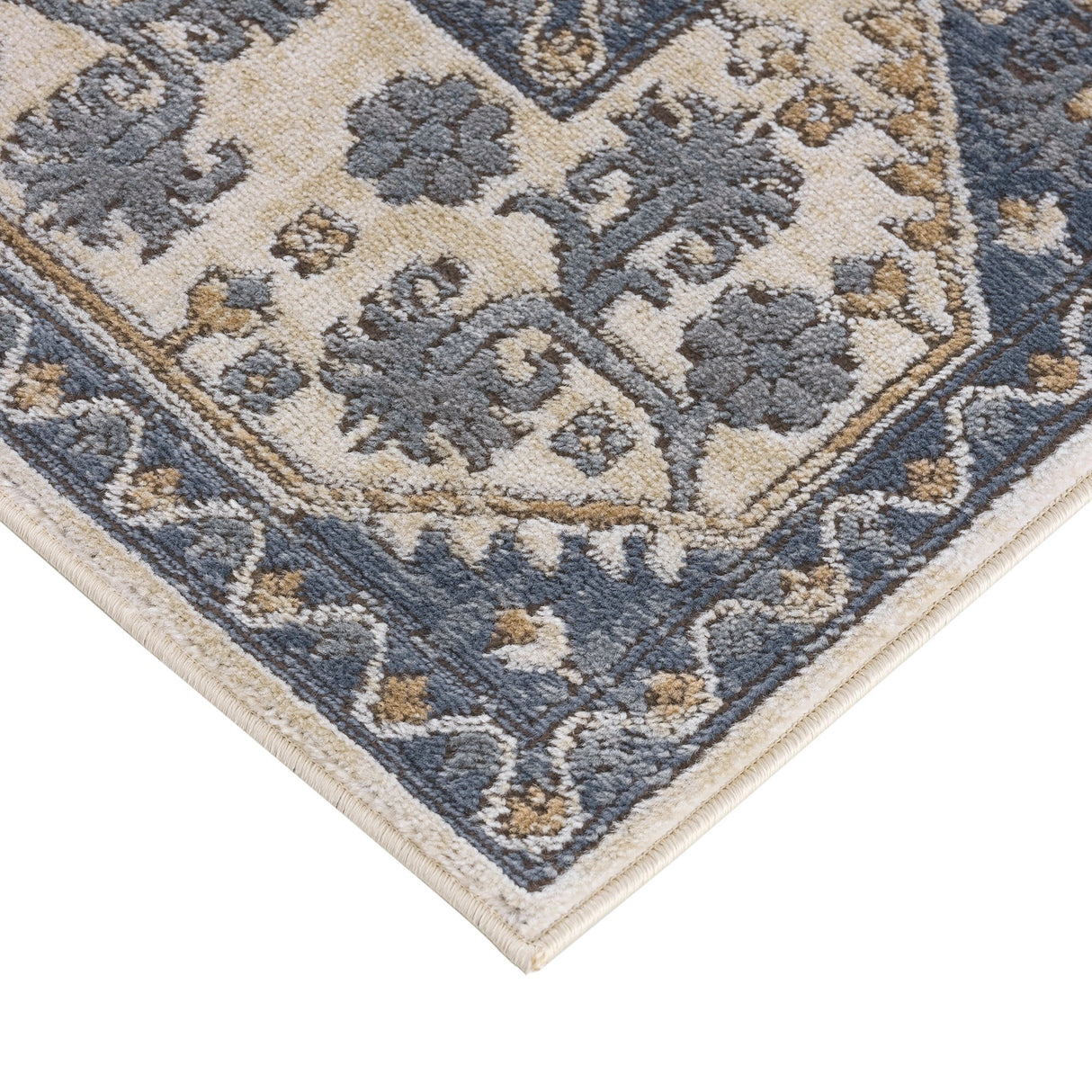 Madison Park Mila Tiled Border Area Rug