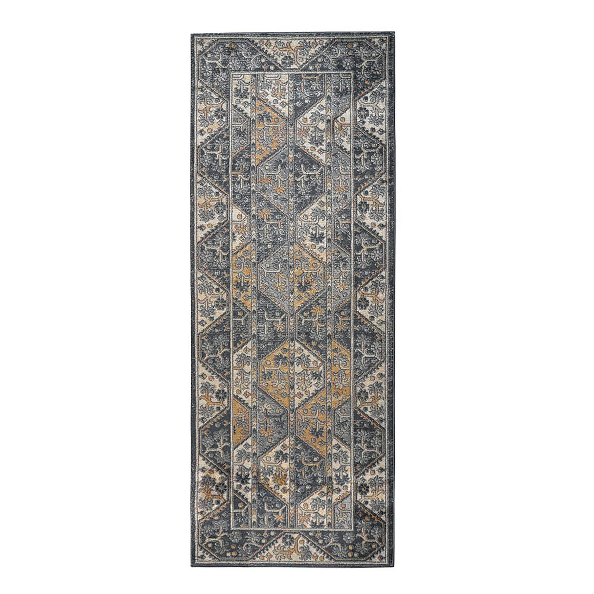 Madison Park Mila Tiled Border Area Rug