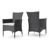 Malta Wicker Patio Armchairs by Christopher Knight Home (Set of 2)