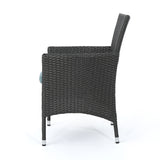 Malta Wicker Patio Armchairs by Christopher Knight Home (Set of 2)