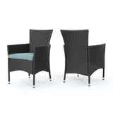 Malta Wicker Patio Armchairs by Christopher Knight Home (Set of 2)