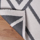 Superior Modern Chevron Zig-Zag Indoor Outdoor Area Rug