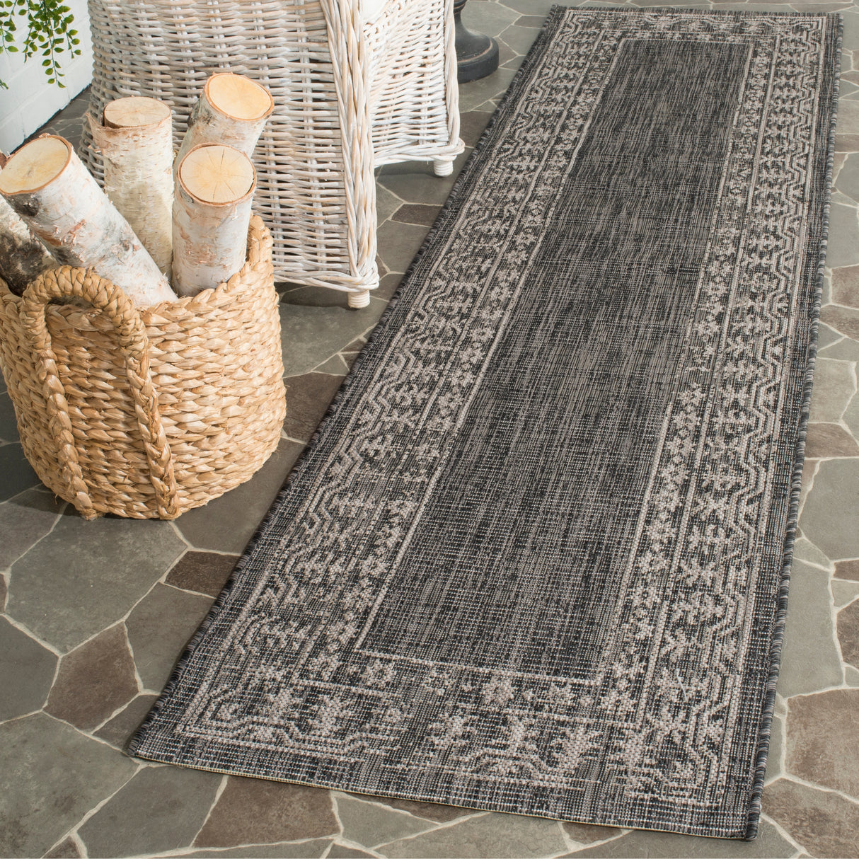 SAFAVIEH Courtyard Deann Indoor/ Outdoor Waterproof Patio Backyard Rug