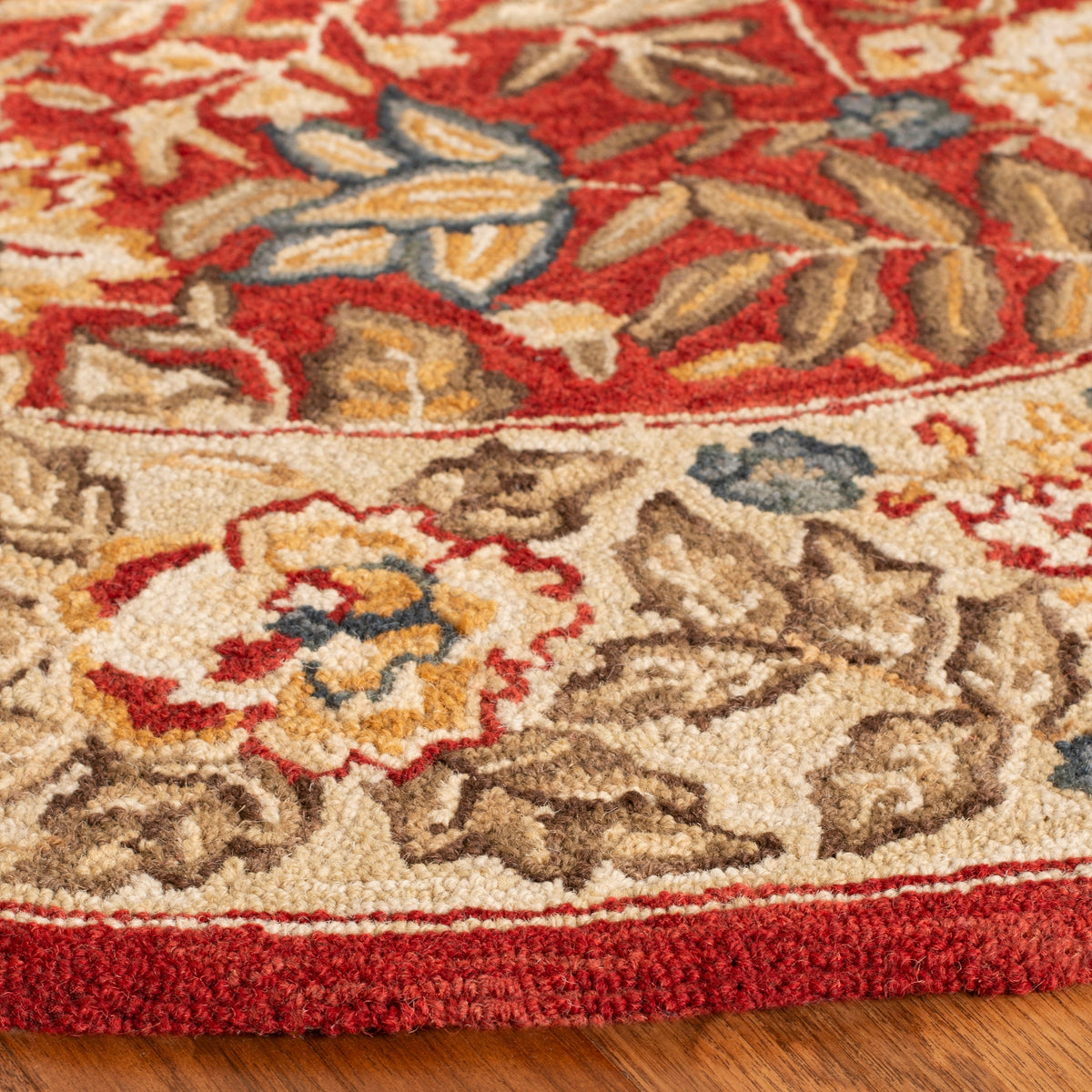 SAFAVIEH Handmade Chelsea Higinia French Country Wool Rug – Overstock