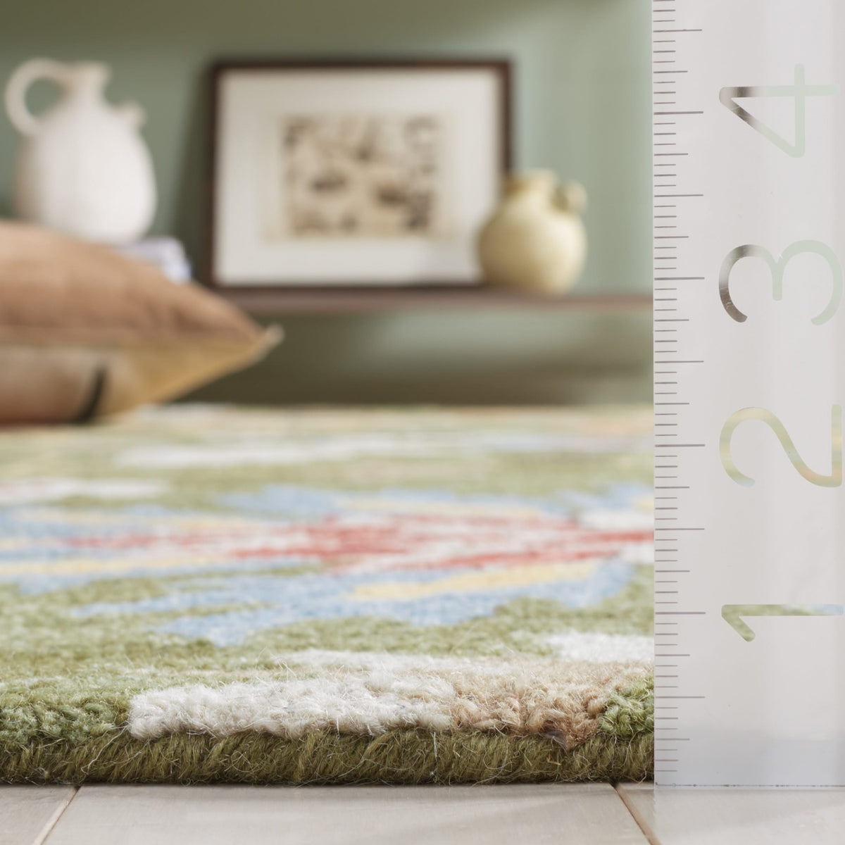 SAFAVIEH Handmade Jardin Asya Country Wool Rug – Overstock