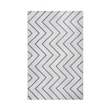 Superior Modern Chevron Zig-Zag Indoor Outdoor Area Rug