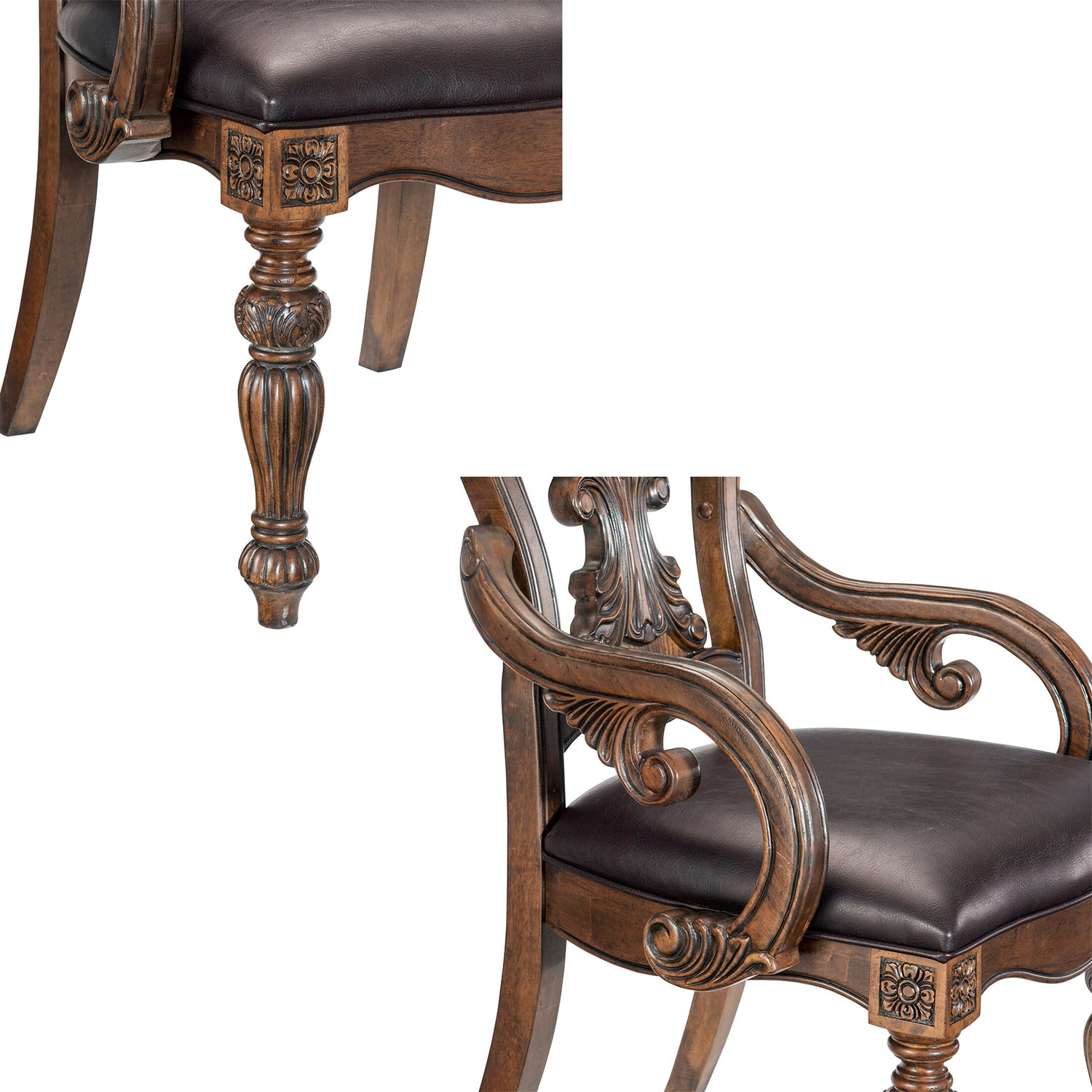 Traditional Formal Dining Furniture Armchairs Overstock