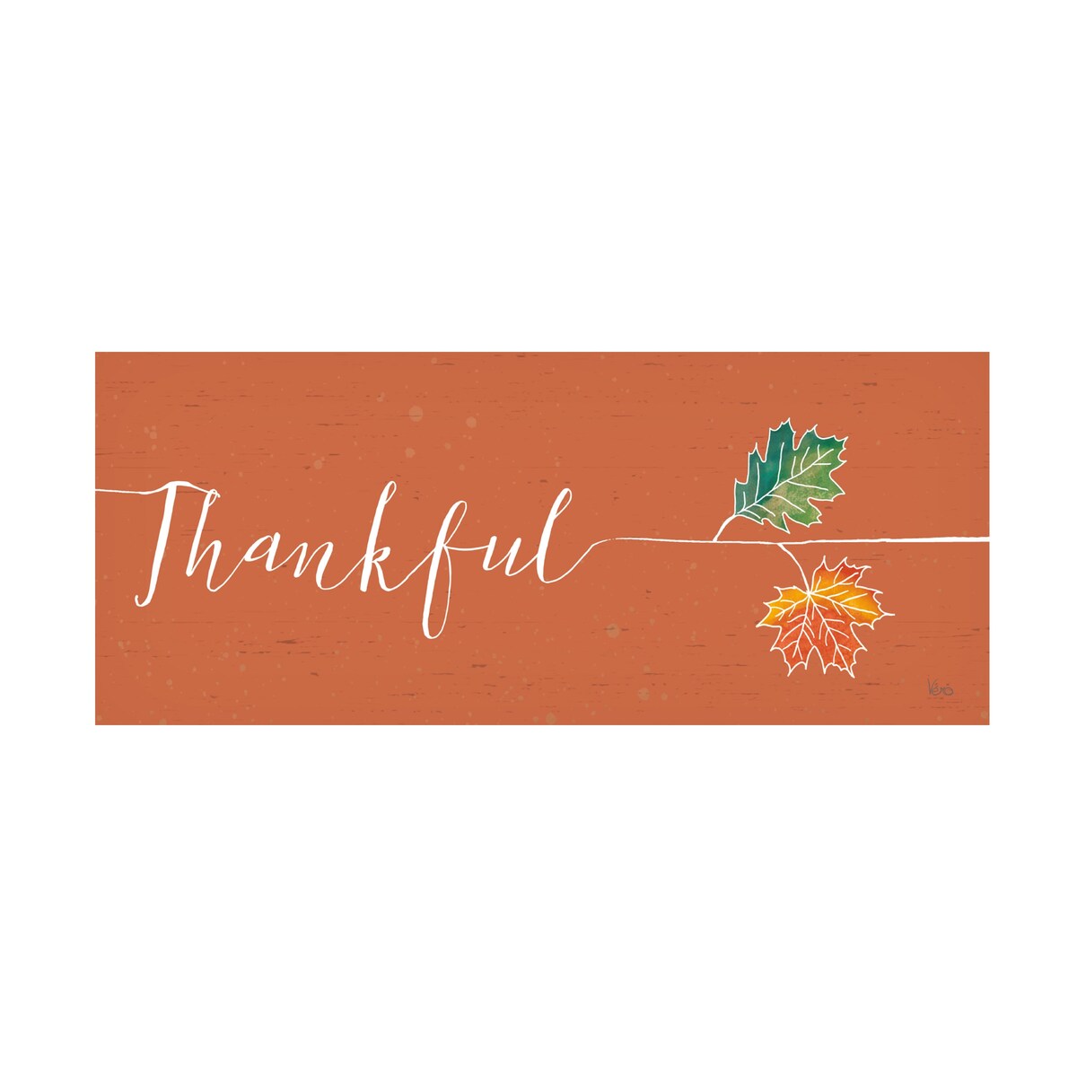 Veronique Charron 'Underlined Fall III Color' Canvas Art – Overstock